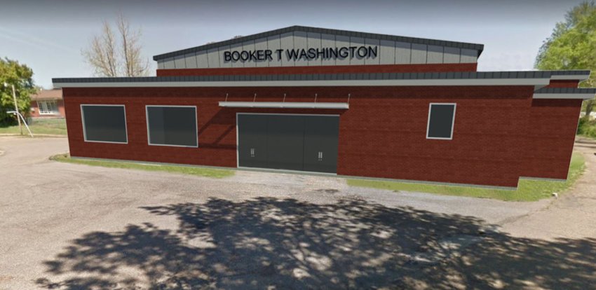 The Booker T work will create an entrance on the west side of the building.